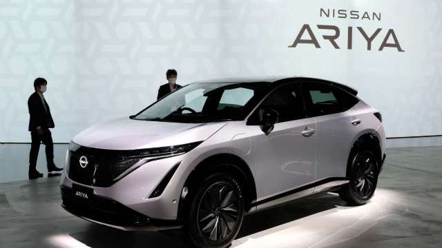 Nissan宣布5年4900億元電動車投資計畫 (圖片:AFP)