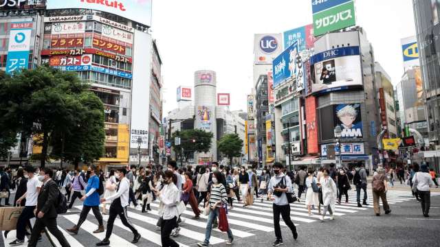 日本公布國勢調查終值 總人口減0.7%、經濟活動人口減3% (圖片：AFP)