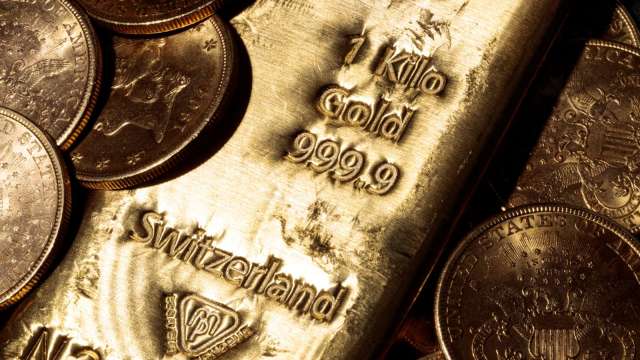 專家：通膨續升 黃金有望在2022年重獲投資人青睞(圖片：AFP)