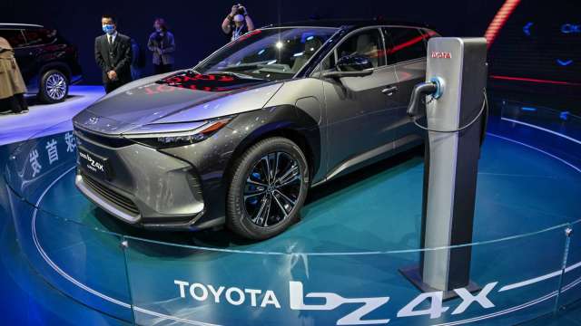 豐田宣布2035年前 歐洲市場新車全為零碳排車 (圖片:AFP)