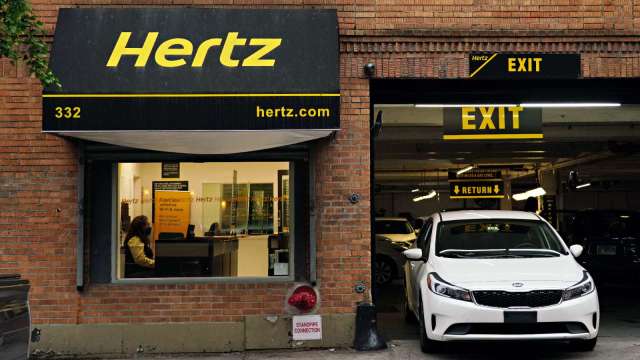 Hertz電動車策略利多！高盛估特斯拉日租金逾100美元 激勵股價漲近8% (圖片:AFP)