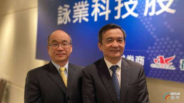 左起為詠業總經理李瑞榮及董事長蘇開建。(鉅亨網資料照)