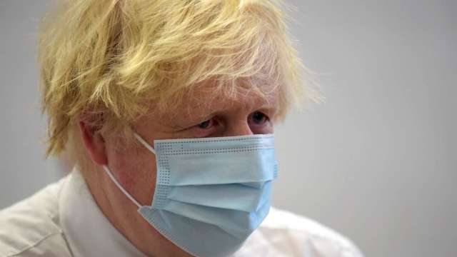 英相強生：英國已至少1人因感染Omicron而死亡 (圖：AFP)