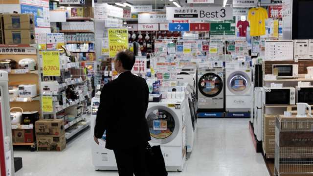日本11月白色家電出貨額年減2.5% 新年檔期可望回溫 (圖片：AFP)
