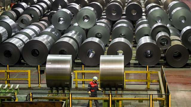 世界鋼協：11月全球粗鋼生產年減9.9% 主受中國減產影響 (圖片：AFP)