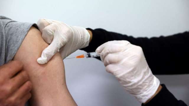 輝瑞與BioNTech合作開發帶狀皰疹疫苗。（圖：AFP）
