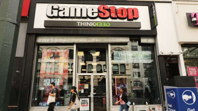 迷因股今年開局慘淡 GameStop、AMC首交易週已跌逾10% (圖片：AFP)