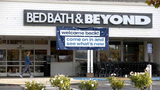 迷因股Bed Bath & Beyond回吐4%漲幅 古根漢：支出沉重 但上半年業務難見成效 (圖片:AFP)