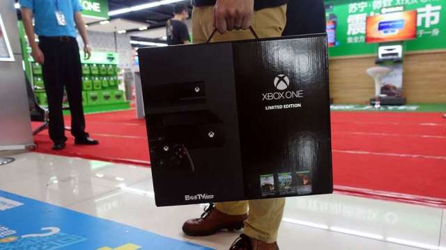 傳微軟停產Xbox One遊戲機。（圖：AFP）