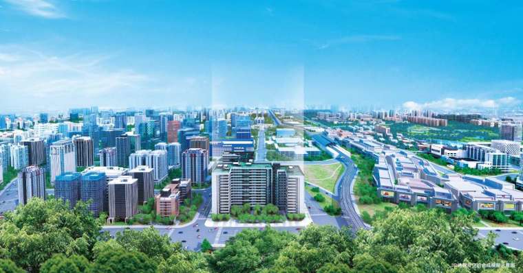 青埔重劃區為市府團隊重點開發的地區，大型建設利多持續湧入 圖: 業者提供