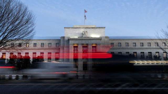 Fed 3月恐大幅升息50基點。（圖：AFP）