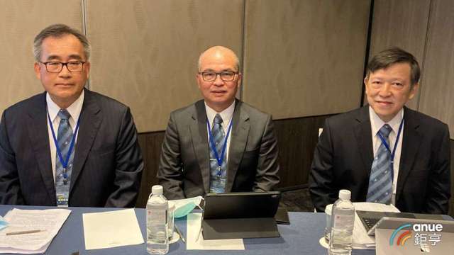 左起為中鴻董事長劉敏雄、總經理曾貴松、行政副總羅嘉文。(鉅亨網資料照)