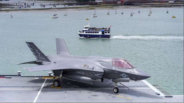 F-35是洛克希德公司的知名產品。(圖:AFP)