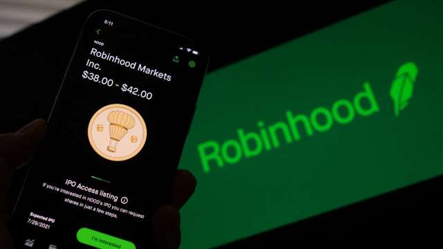 〈財報〉Robinhood 活躍用戶流失 Q1財測慘淡 盤後挫逾12% (圖片:AFP)