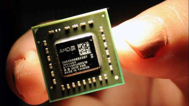 AMD去年底x86 CPU市占率25.6%。（圖：AFP）