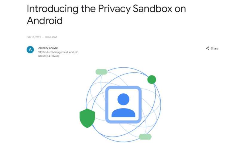 Google 隱私沙盒計畫，取自 Google