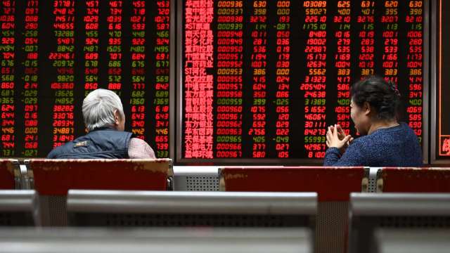 国际资金近期流向中国股市基金 连续两个月净流入逾100亿美元(图:AFP)(photo:CnYes)