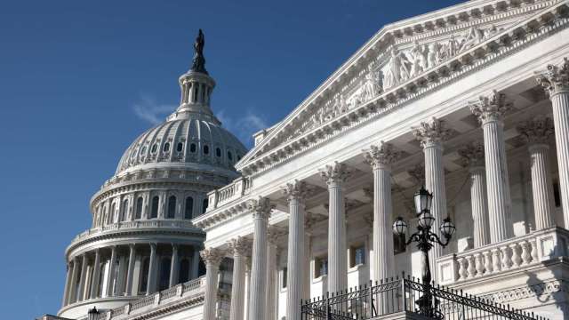 美国参院通过临时支出法案。(图: AFP)(photo:CnYes)