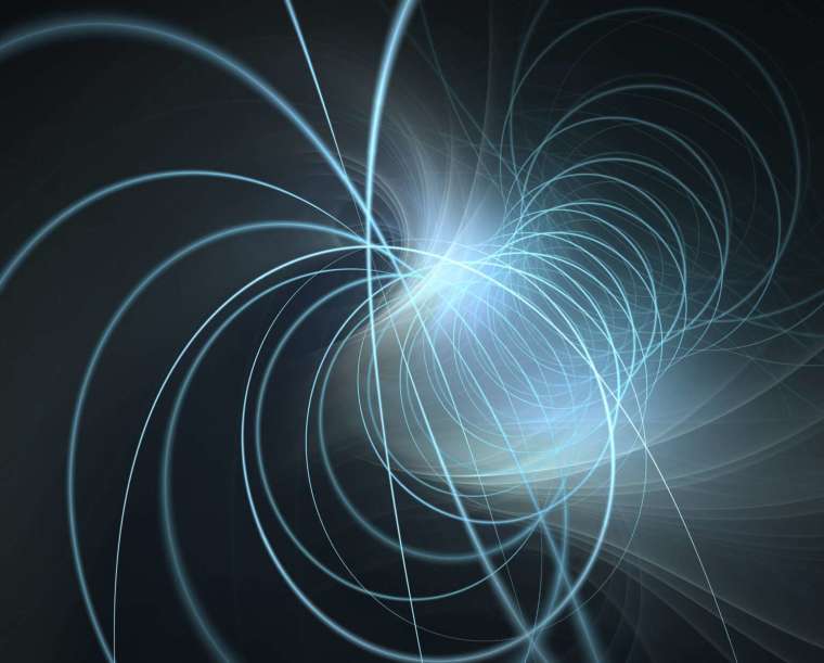 在弦論的設定中，宇宙所有的粒子都是由一段段「能量弦線」所組成，每一種基本粒子的振動模式不同，產生不同的粒子特性。 圖│iStock