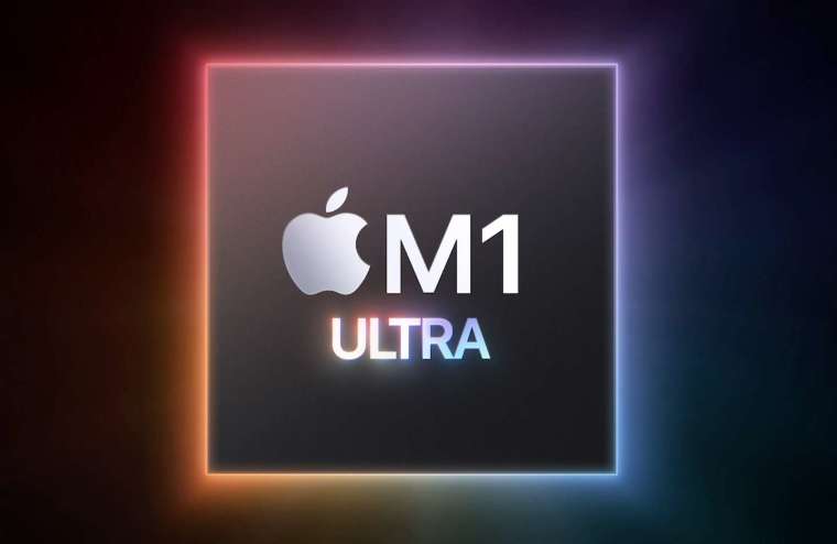 蘋果推出 M 系列最新款晶片，M1 Ultra。(圖片：蘋果)