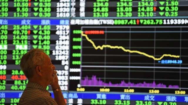 外資加速賣股。(圖: AFP)