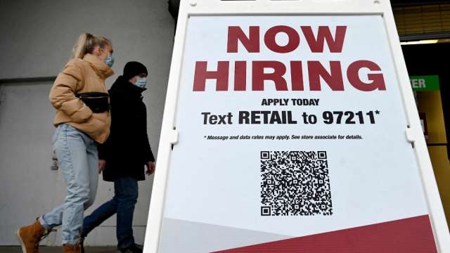 美上周初领失业金人数升至22.7万人高于预期 但仍近历史低点(图片：AFP)(photo:CnYes)