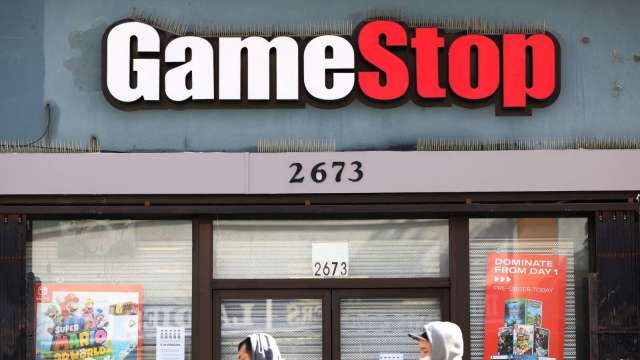 〈財報〉GameStop Q4購物旺季卻報虧損 盤後挫逾7% 擬推NFT商城開闢財源 (圖片:AFP)