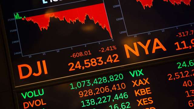 億萬富翁投資人：美股將進一步下跌 但股票仍是惡劣環境下最佳資產(圖片：AFP)