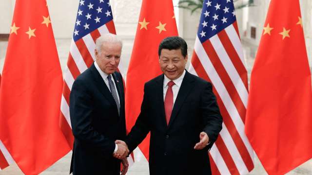 兩國元首通話才過 3 天，美國國務院週一對中國特定官員祭出簽證限制 (圖片，AFP)