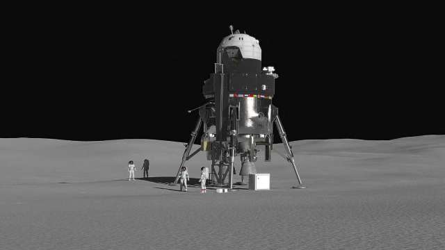 蓝色起源的机会来了！NASA将征求第二架登月火箭 (图：AFP)(photo:CnYes)