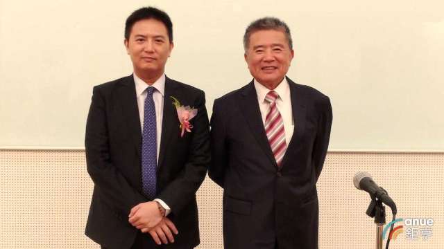 左為豐興董事長林大鈞及前董事長林明儒。(鉅亨網資料照)