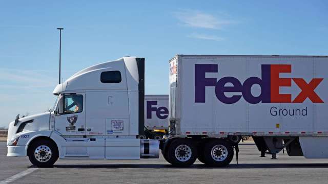聯邦快遞CEO：旗下自駕卡車業務將在今夏取得重大進展(圖片：AFP)