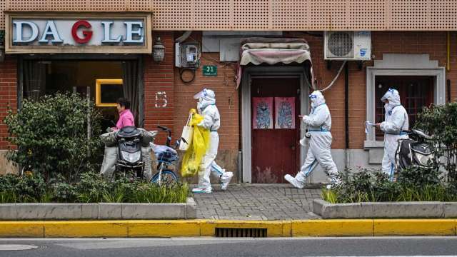 疫情蔓延 昆山宣布封城至4/6 欣興、台光電等台廠停工（圖：AFP）