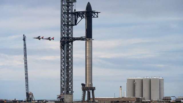 亚马逊想努力急起直追赶上SpaceX。（图：AFP）(photo:CnYes)