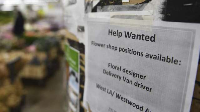就业市场过热「实质提升了衰退风险」。（图：AFP）(photo:CnYes)