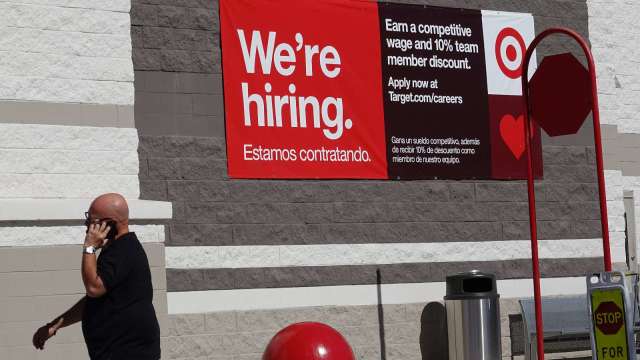 美上周初領失業金人數增至18.5萬 高於預期(圖片：AFP)