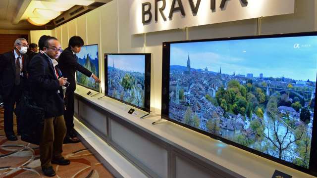 到2026年全球4K電視銷量將激增至七成。(圖: AFP)