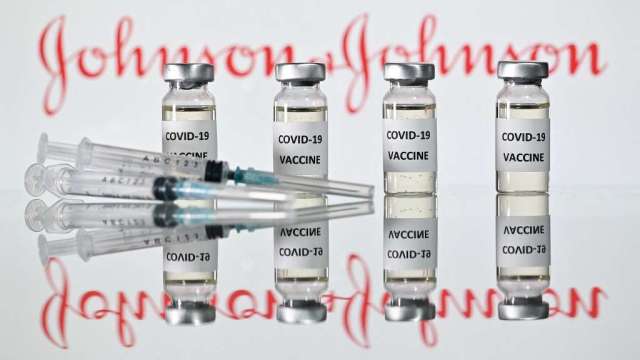 嬌生不再提供新冠病毒疫苗銷售財測。（圖：AFP）