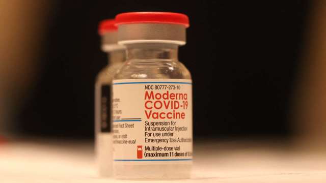 莫德納Beta雙價疫苗抗Omicron 效果較現有疫苗追加劑好(圖片：AFP)