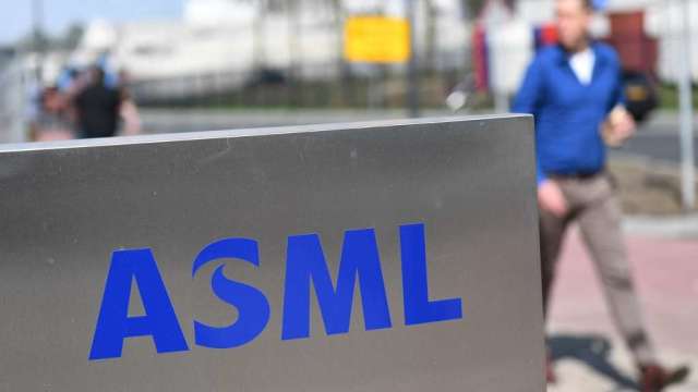 半導體設備龍頭ASML第1季銷售超預期。（圖：AFP）