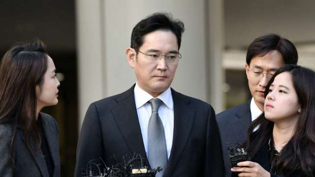 南韓五大工商團體提請願書 盼特赦三星李在鎔等人 (圖片：AFP)