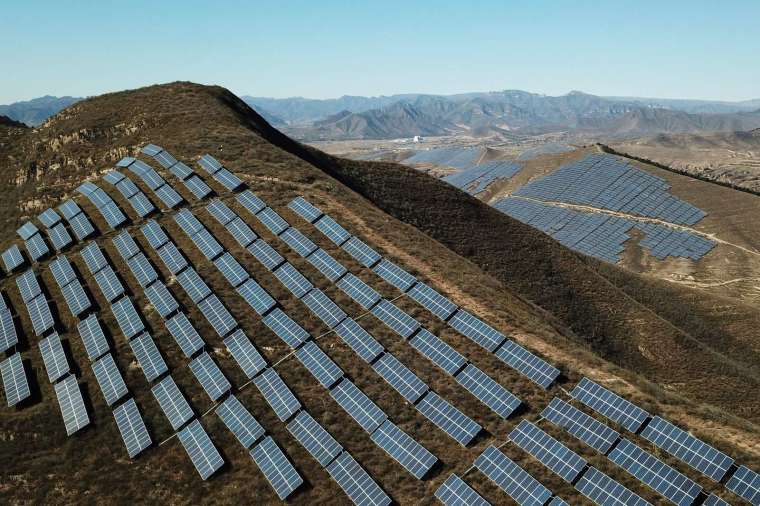 預估今年美太陽能安裝量將大幅放緩 (圖片：AFP)