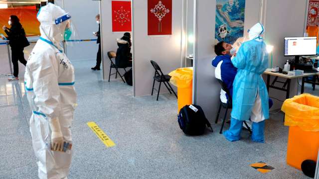 自從新冠肺炎疫情爆發以來，中國已完成約115億人次核酸檢測。(圖: AFP)