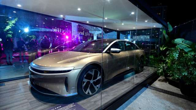 Lucid開拓海外市場 年底將在歐洲推出豪華轎車(圖片：AFP)