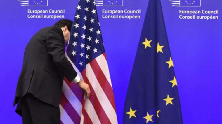 美國和歐盟將於本週日開始在巴黎進行為期兩天的高層級談判 (圖片：AFP)