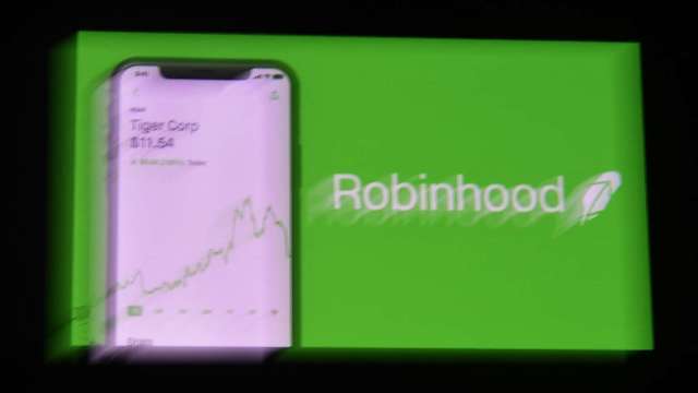 Robinhood獲交易所巨頭FTX創辦人入股 盤後狂飆逾30% (圖：AFP)