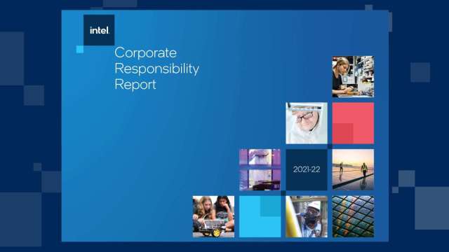 英特爾公布2021-2022企業責任報告。(圖：英特爾提供)