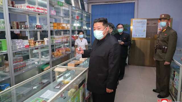 北韓疫情快速延燒 發熱病例已達近150萬 死亡增至56人(圖:AFP)