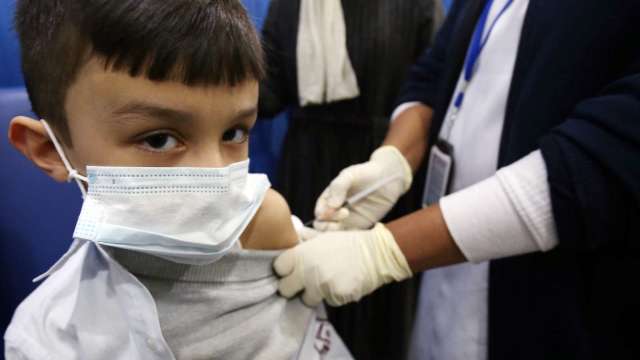 美FDA批准5至11歲兒童施打輝瑞BNT追加劑(圖片：AFP)