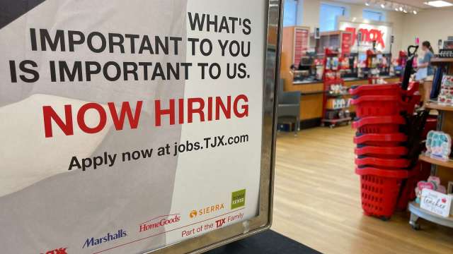 美上周初領失業金人數升至21.8萬 創今年1月以來新高(圖片：AFP)